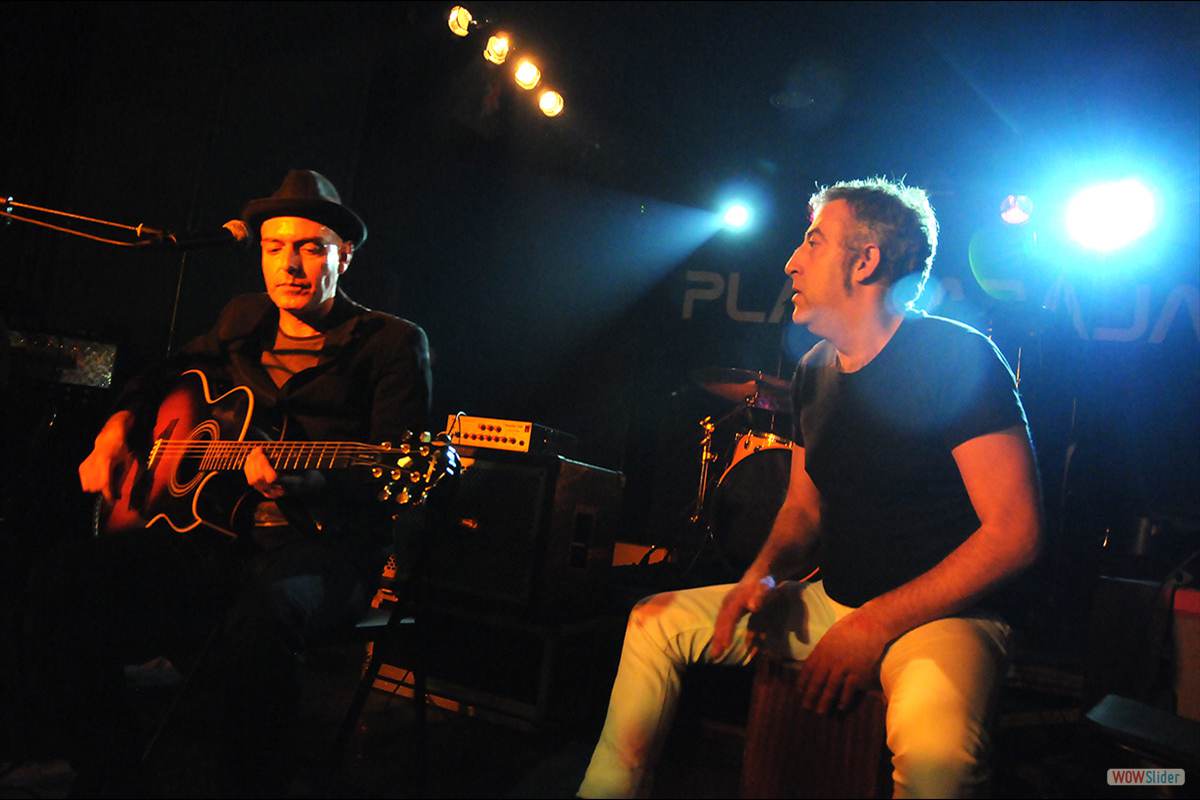 ERIC JIMENEZ - Junto a Antonio Arias. Foto: Merche S. Calle * IndyRock