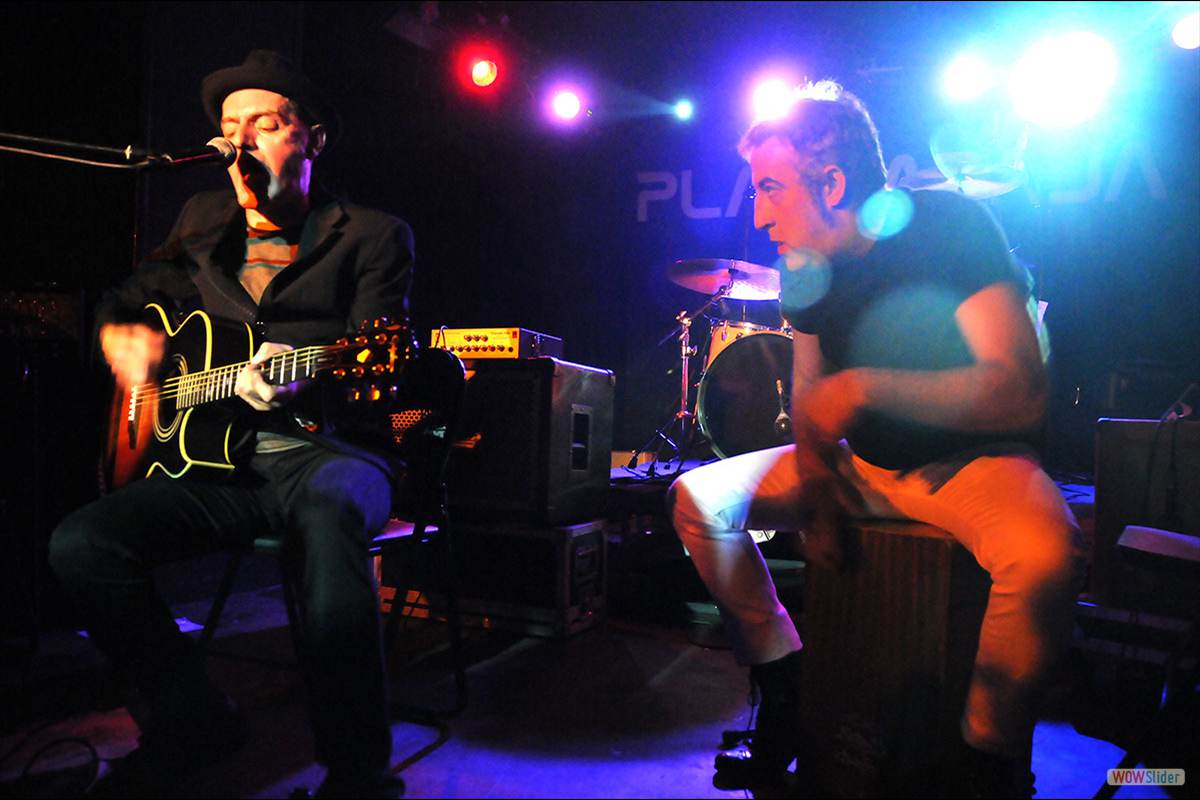 ERIC JIMENEZ - Junto a Antonio Arias. Foto: Merche S. Calle * IndyRock